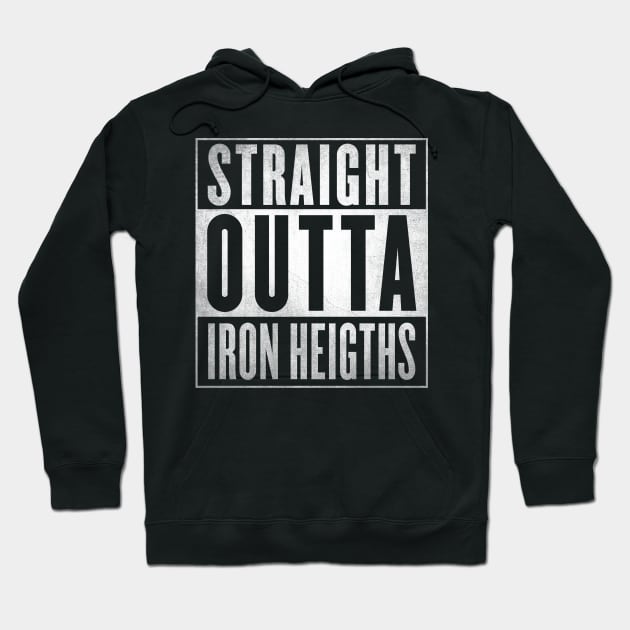Straight Outta Iron Heights Hoodie by fenixlaw